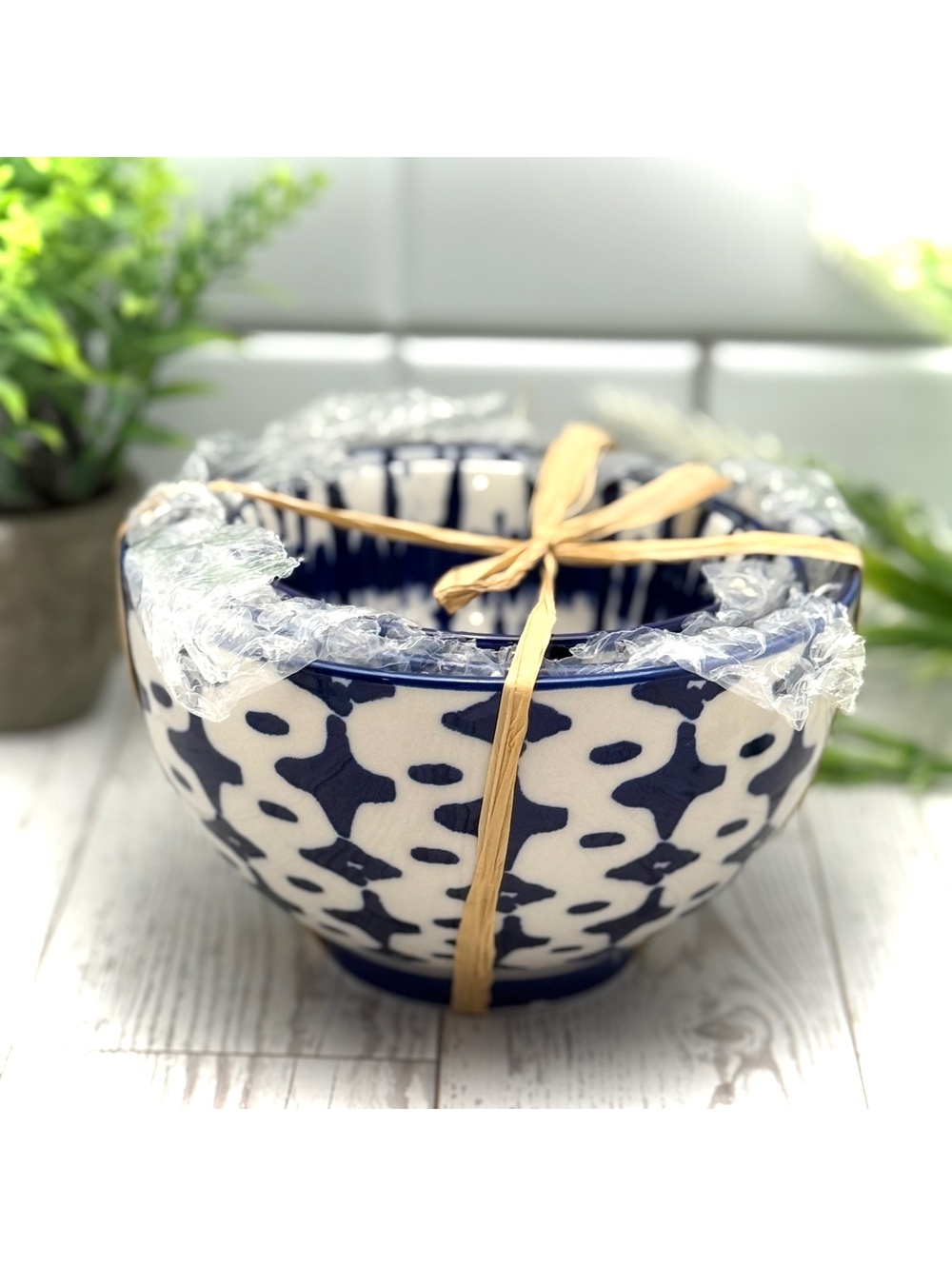 West Elm Indigo Tie Dye Bowls Set of 3